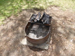 Super clean fire pit!