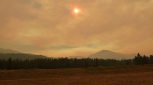 Dense smoke from nearby fires in 2013!